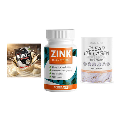 Regenerations-Set: Sinob Honest + ProFuel Zink + BioTech Clear – alle enthaltenen Artikel