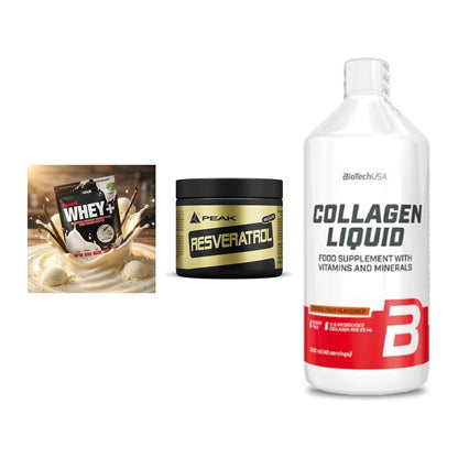 Regenerations-Set: Sinob Honest + Peak Resveratro + BioTech Collage – alle enthaltenen Artikel