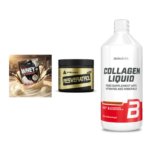 Regenerations-Set: Sinob Honest + Peak Resveratro + BioTech Collage – alle enthaltenen Artikel