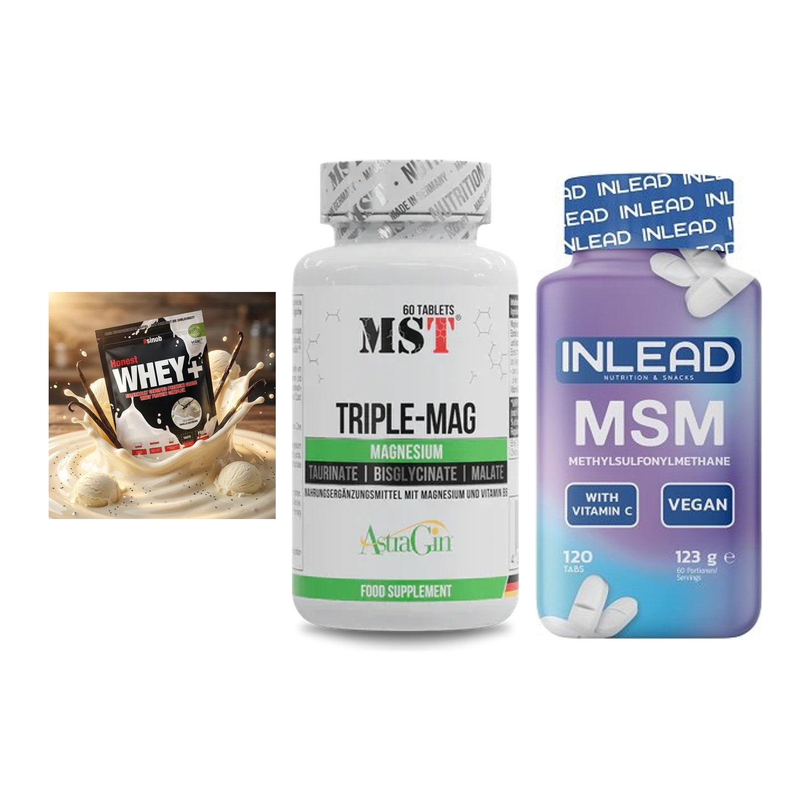 Regenerations-Set: Sinob Honest + MST Tripple Mag + INLEAD MSM – alle enthaltenen Artikel