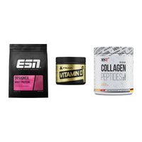 Regenerations-Set: ESN Designer + Peak Vitamin D + MST Collagen