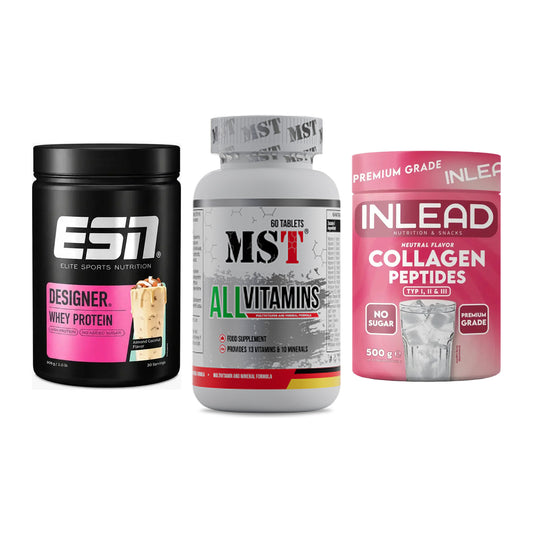 Regenerations-Set: ESN Designer + MST All Vitamin + INLEAD Collagen – alle enthaltenen Artikel