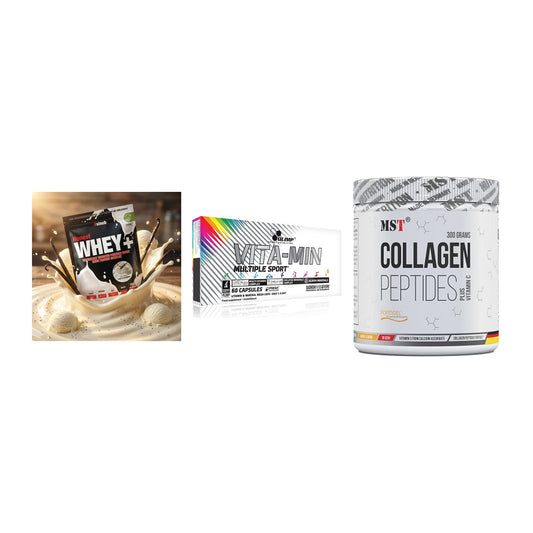Regenerations-Set: Sinob Honest + Olimp Vita-Min + MST Collagen – alle enthaltenen Artikel