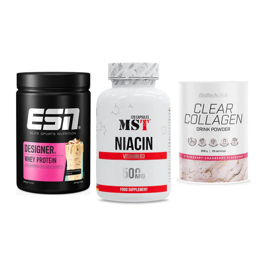 Regenerations-Set: ESN Designer + MST Niacin + BioTech Clear – alle enthaltenen Artikel