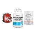 Regenerations-Set: Scitec 100% + BioTech Multi + BioTech Clear – alle enthaltenen Artikel