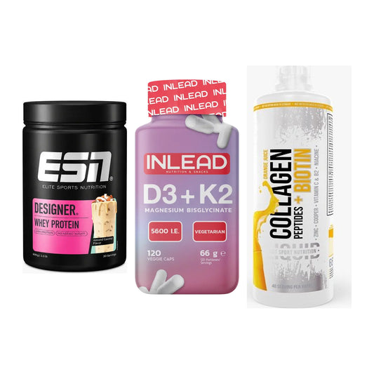 Regenerations-Set: ESN Designer + INLEAD Vitamin + MST Collagen – alle enthaltenen Artikel