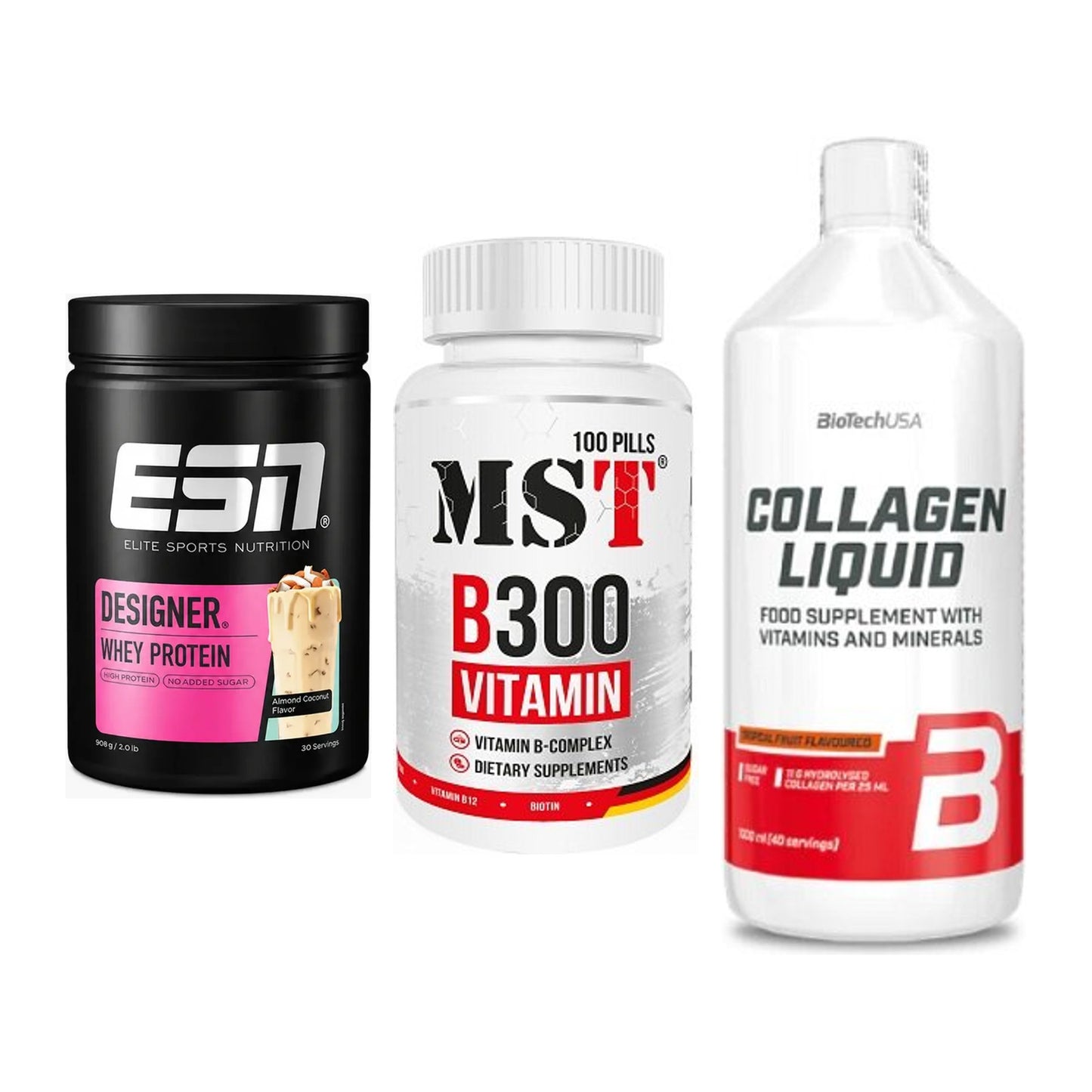 Regenerations-Set: ESN Designer + MST B300 + BioTech Collage – alle enthaltenen Artikel