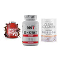 Regenerations-Set: Scitec 100% + MST Vitamin D3 + BioTech Clear – alle enthaltenen Artikel