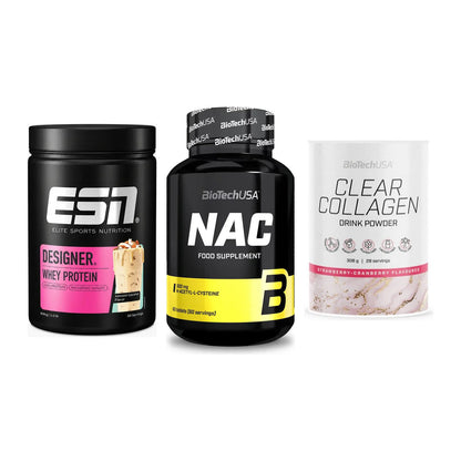 Regenerations-Set: ESN Designer + BioTech NAC + BioTech Clear – alle enthaltenen Artikel