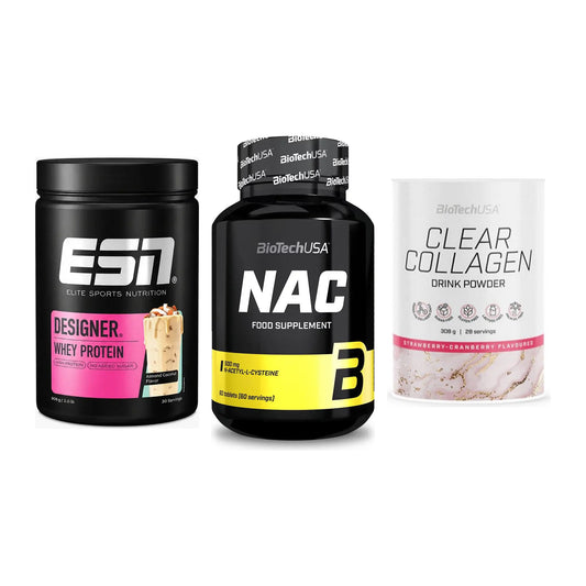 Regenerations-Set: ESN Designer + BioTech NAC + BioTech Clear – alle enthaltenen Artikel