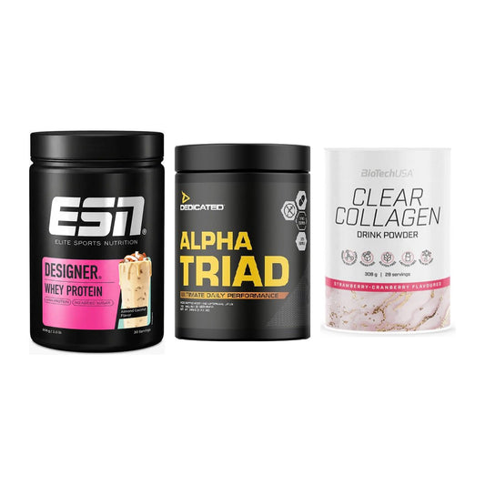Regenerations-Set: ESN Designer + Dedicated Alpha + BioTech Clear – alle enthaltenen Artikel