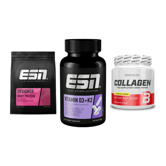 Regenerations-Set: ESN Designer + ESN Vitamin D3 + BioTech Collage – alle enthaltenen Artikel