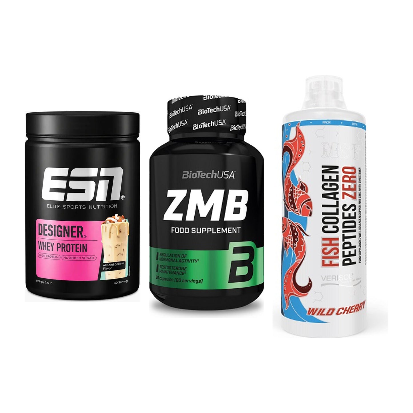 Regenerations-Set: ESN Designer + BioTech ZMB + MST Fish – alle enthaltenen Artikel