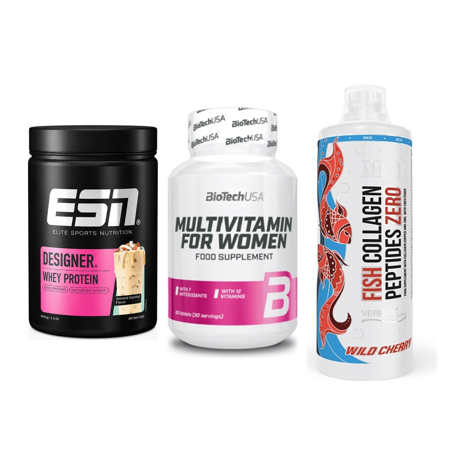 Regenerations-Set: ESN Designer + BioTech Multivi + MST Fish – alle enthaltenen Artikel