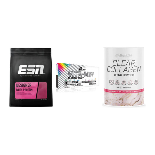 Regenerations-Set: ESN Designer + Olimp Vita-Min + BioTech Clear – alle enthaltenen Artikel
