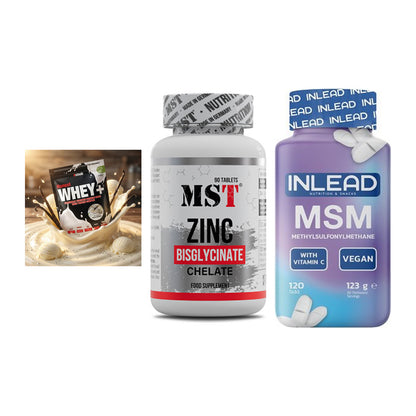 Regenerations-Set: Sinob Honest + MST Zinc + INLEAD MSM – alle enthaltenen Artikel