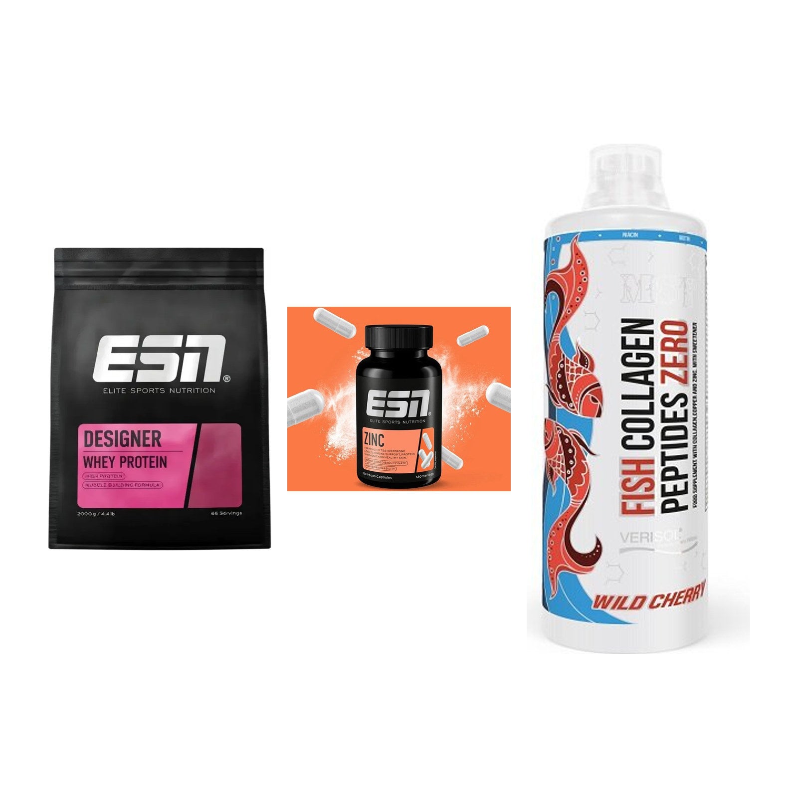 Regenerations-Set: ESN Designer + ESN Zinc + MST Fish – alle enthaltenen Artikel