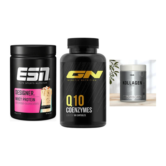 Regenerations-Set: ESN Designer + GN Q10 Health + Sinob Kollagen – alle enthaltenen Artikel