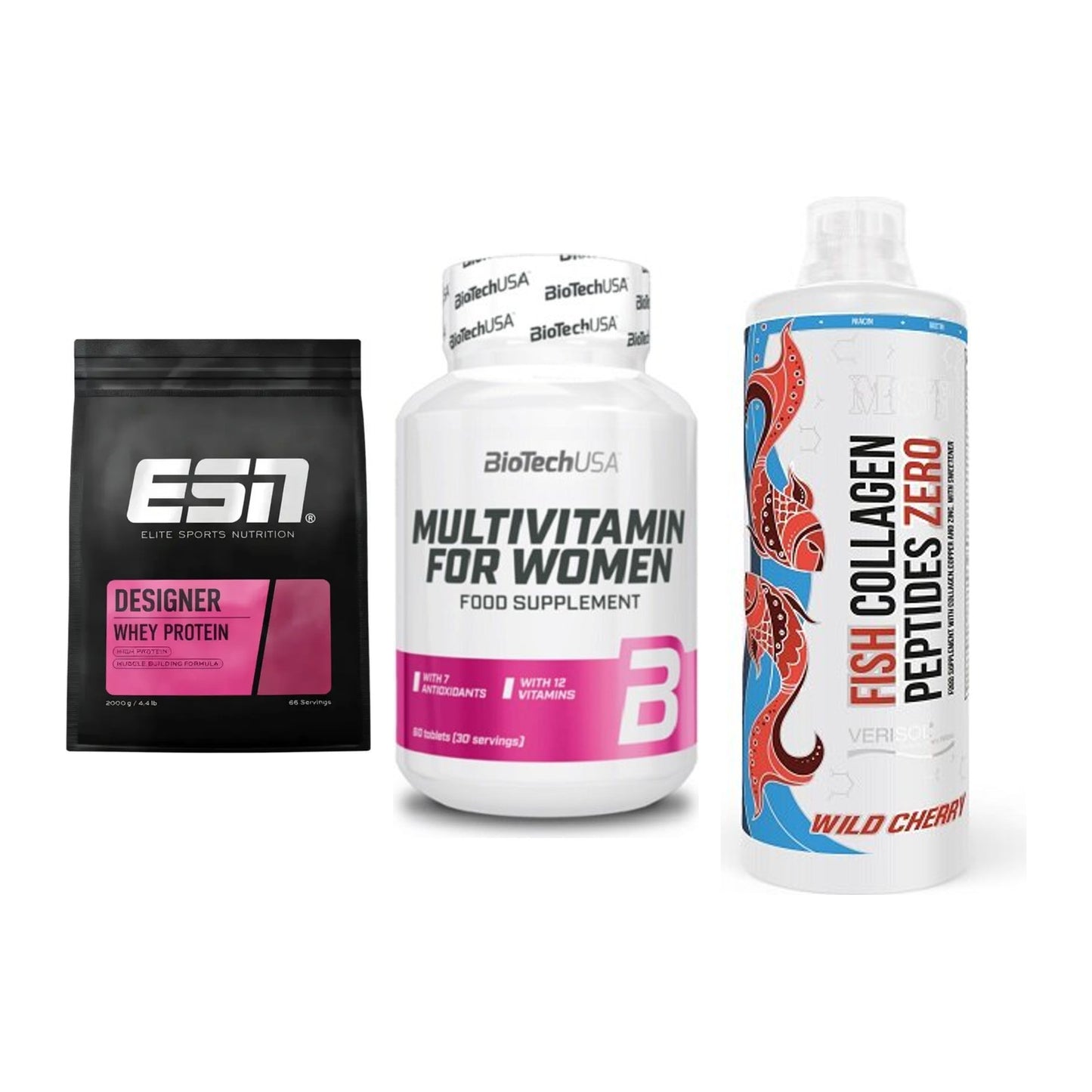 Regenerations-Set: ESN Designer + BioTech Multivi + MST Fish – alle enthaltenen Artikel