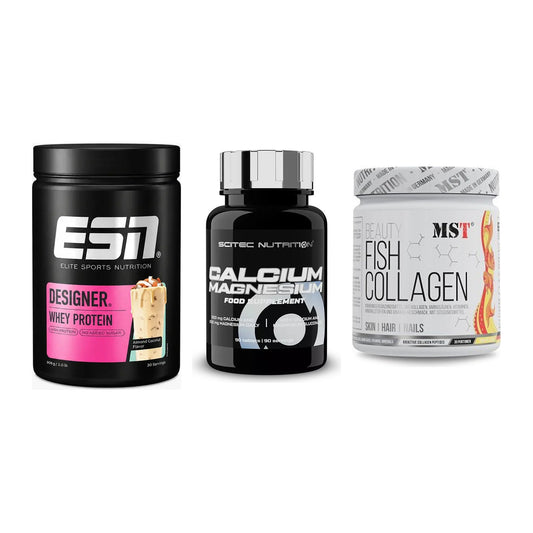 Regenerations-Set: ESN Designer + Scitec Calcium + MST Beauty Fish – alle enthaltenen Artikel
