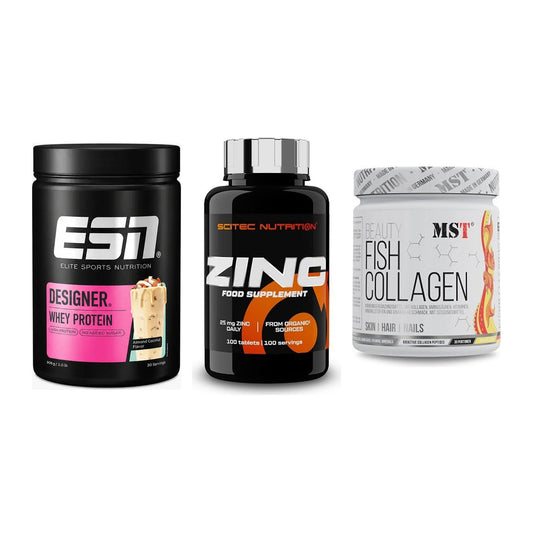 Regenerations-Set: ESN Designer + Scitec Zinc + MST Beauty Fish – alle enthaltenen Artikel
