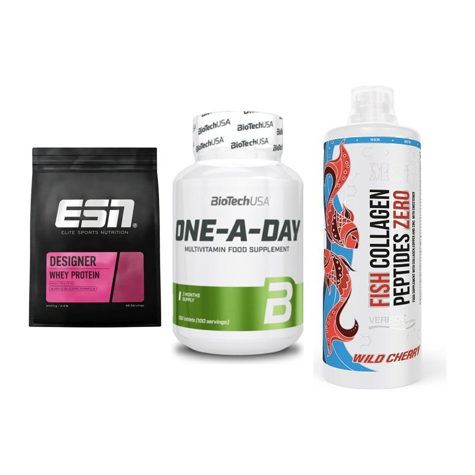 Regenerations-Set: ESN Designer + BioTech One A + MST Fish – alle enthaltenen Artikel