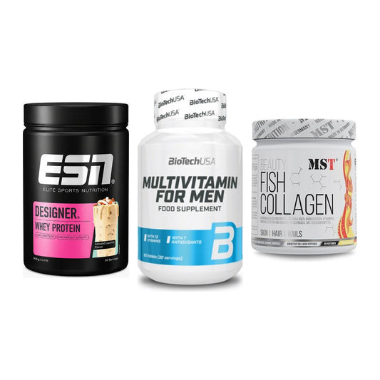 Regenerations-Set: ESN Designer + BioTech Multivi + MST Beauty Fish – alle enthaltenen Artikel