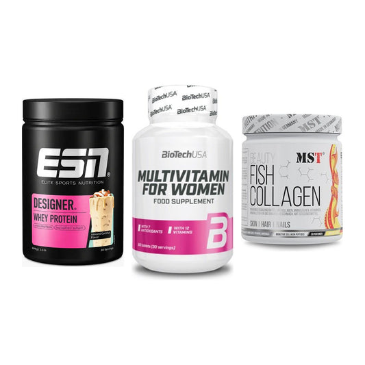 Regenerations-Set: ESN Designer + BioTech Multivi + MST Beauty Fish – alle enthaltenen Artikel
