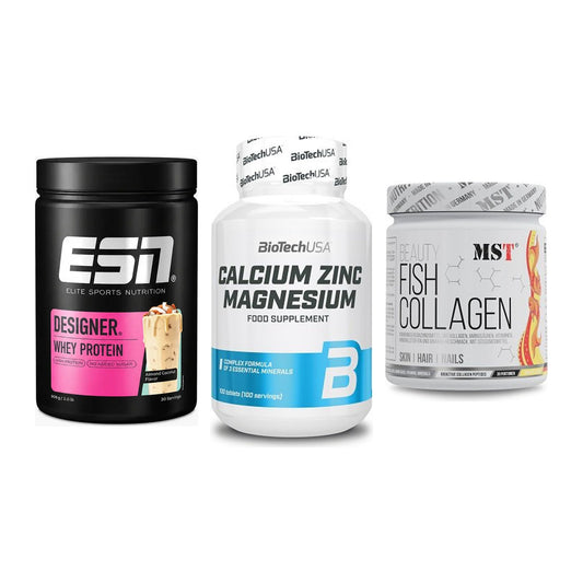 Regenerations-Set: ESN Designer + BioTech Calcium + MST Beauty Fish – alle enthaltenen Artikel