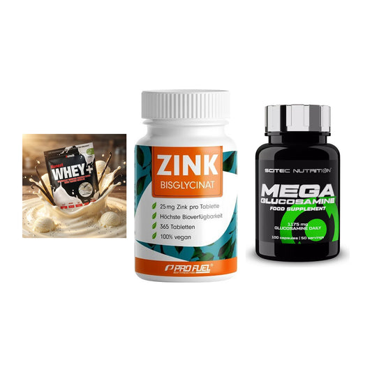 Regenerations-Set: Sinob Honest + ProFuel Zink + Scitec Mega – alle enthaltenen Artikel