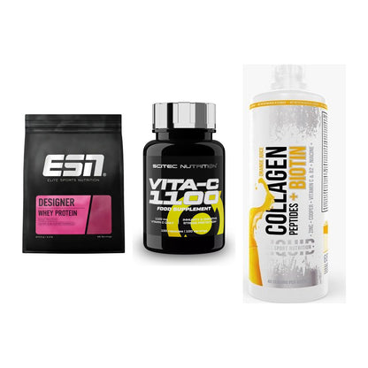 Regenerations-Set: ESN Designer + Scitec Vitamin + MST Collagen – alle enthaltenen Artikel