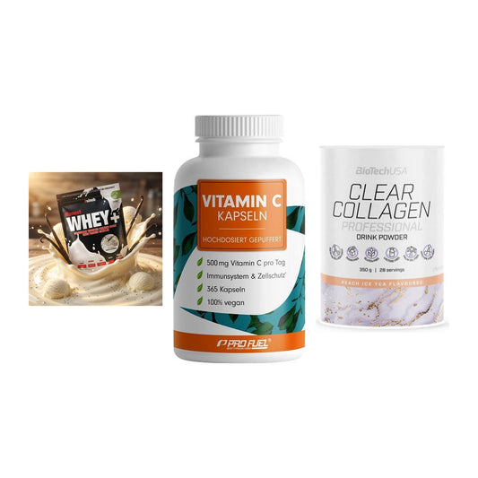 Regenerations-Set: Sinob Honest + ProFuel Vitamin + BioTech Clear – alle enthaltenen Artikel