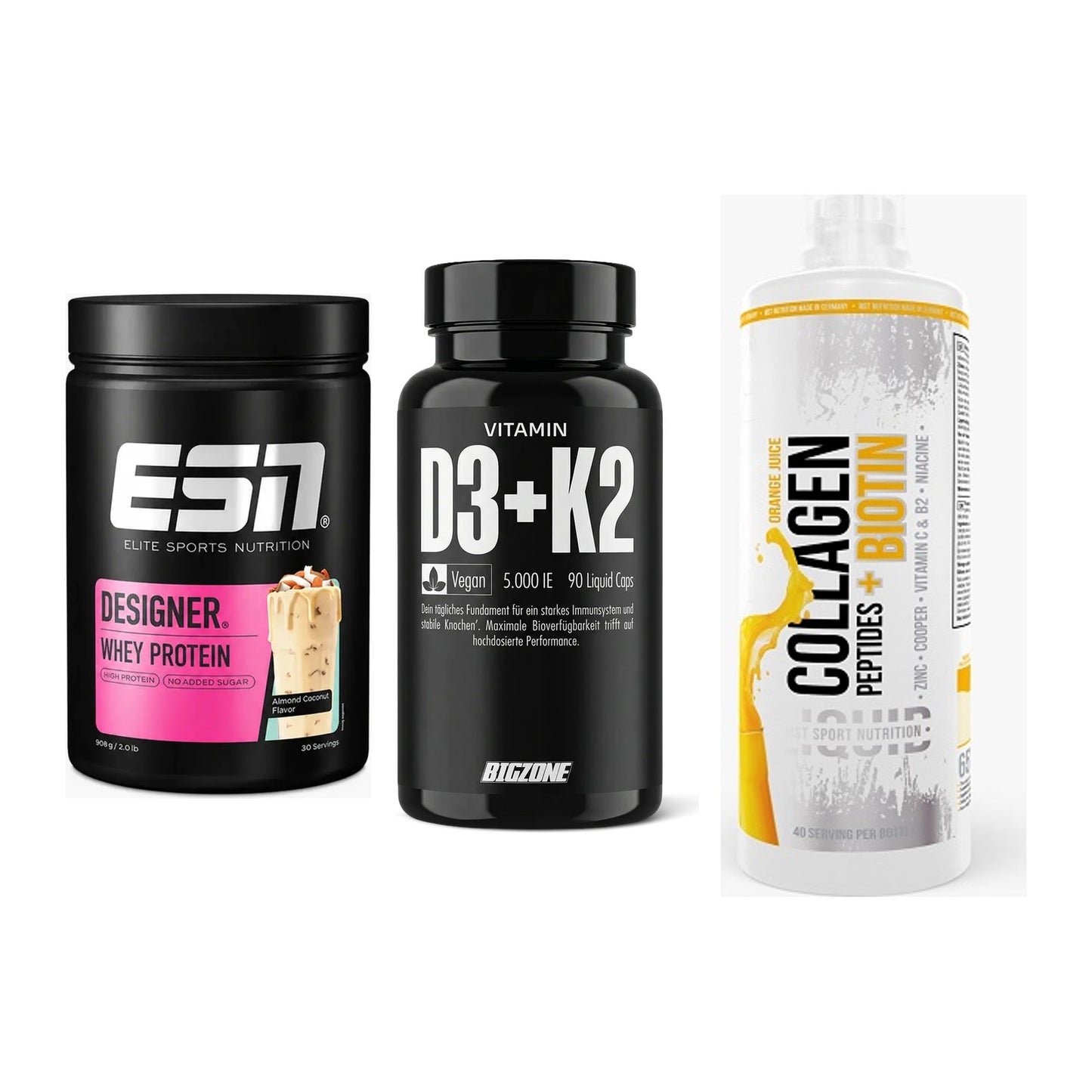 Regenerations-Set: ESN Designer + Big Zone + MST Collagen – alle enthaltenen Artikel