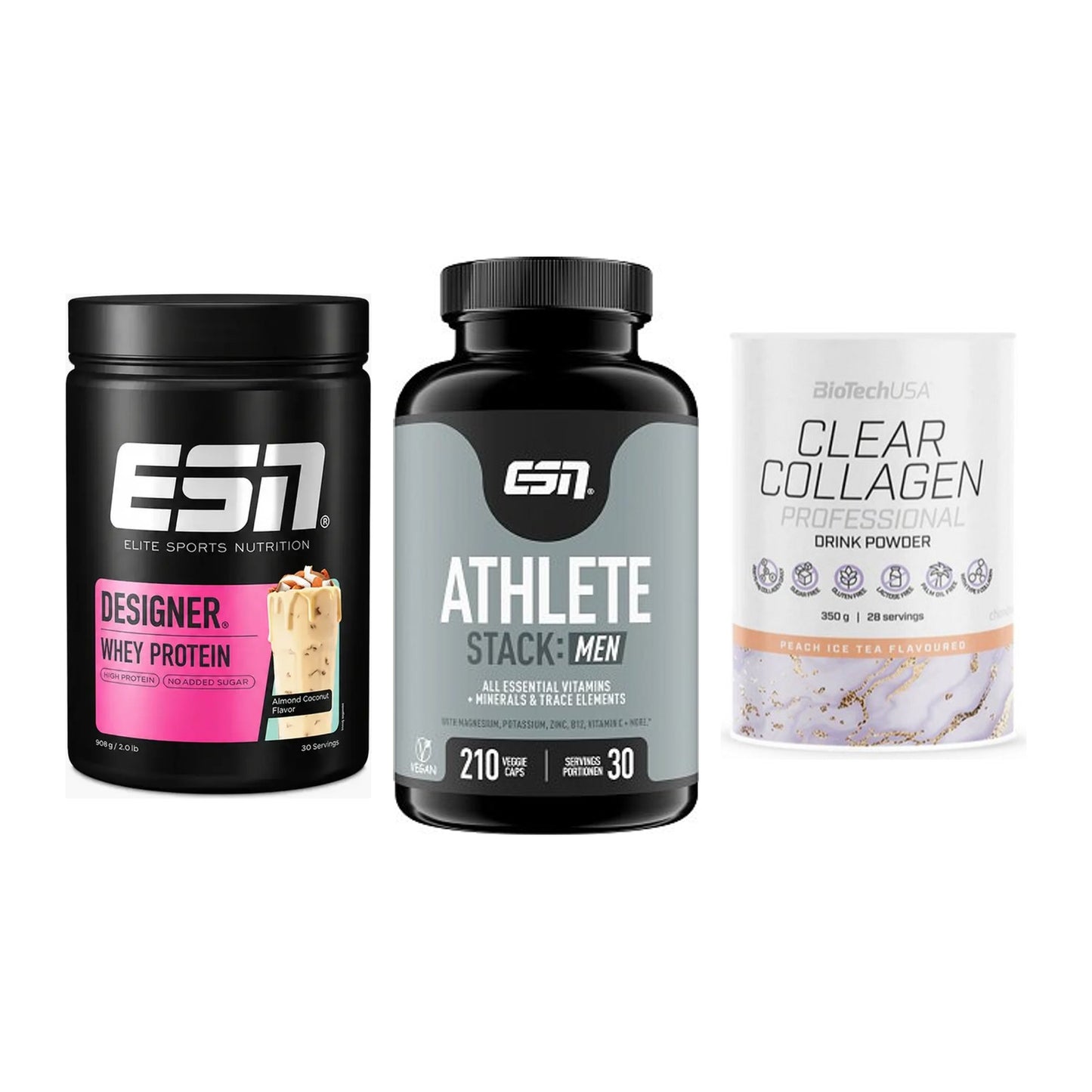 Regenerations-Set: ESN Designer + ESN Athlete + BioTech Clear – alle enthaltenen Artikel