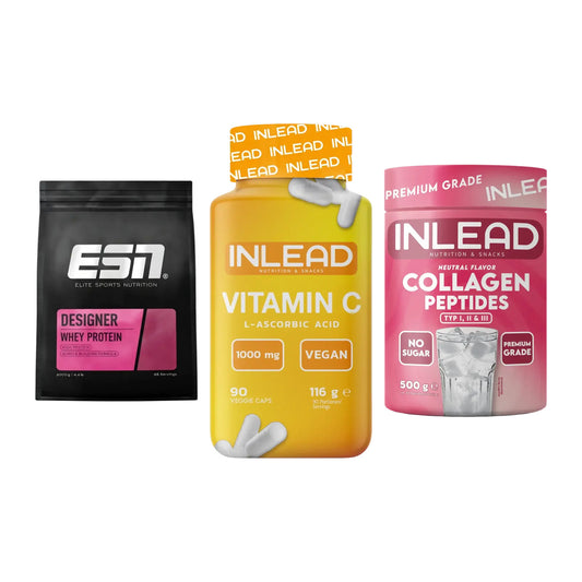 Regenerations-Set: ESN Designer + INLEAD Vitamin + INLEAD Collagen – alle enthaltenen Artikel
