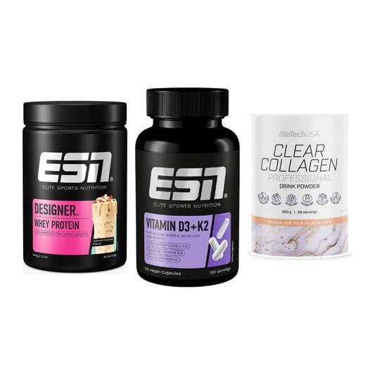 Regenerations-Set: ESN Designer + ESN Vitamin D3 + BioTech Clear – alle enthaltenen Artikel