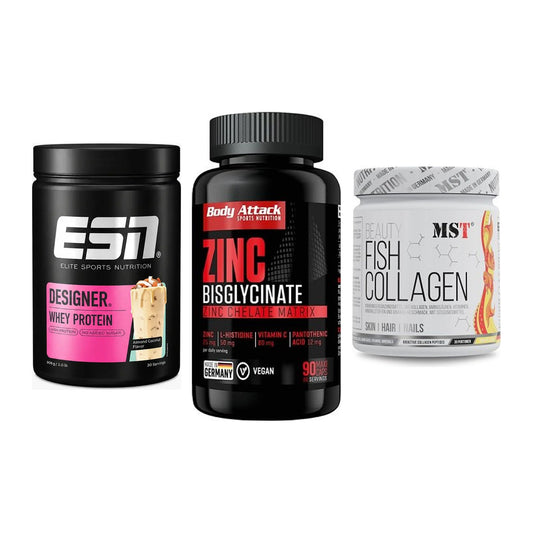 Regenerations-Set: ESN Designer + Body Attack + MST Beauty Fish – alle enthaltenen Artikel