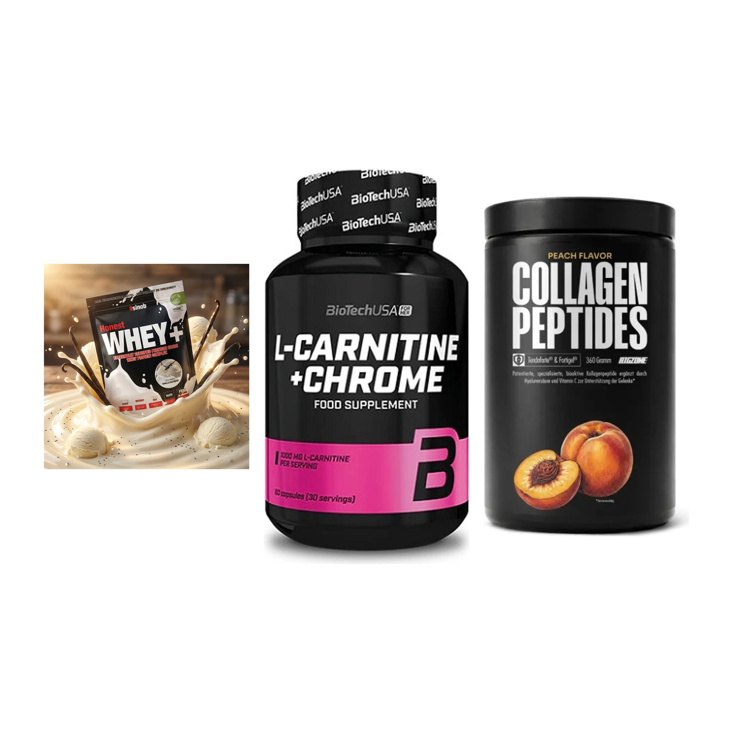 Regenerations-Set: Sinob Honest + BioTech L-Carni + Big Zone – alle enthaltenen Artikel