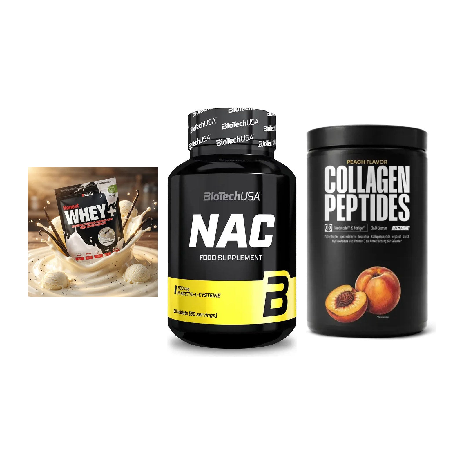 Regenerations-Set: Sinob Honest + BioTech NAC + Big Zone – alle enthaltenen Artikel