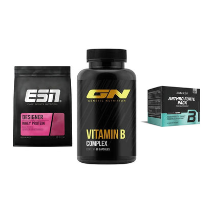 Regenerations-Set: ESN Designer + GN Vitamin + BioTech Arthro – alle enthaltenen Artikel