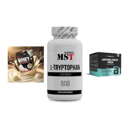 Regenerations-Set: Sinob Honest + MST Tryptophan + BioTech Arthro – alle enthaltenen Artikel