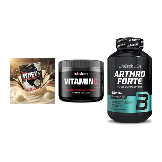 Regenerations-Set: Sinob Honest + Sinob Vitamin C + BioTech Arthro – alle enthaltenen Artikel