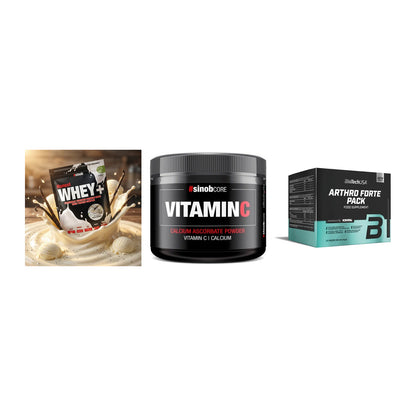 Regenerations-Set: Sinob Honest + Sinob Vitamin C + BioTech Arthro – alle enthaltenen Artikel
