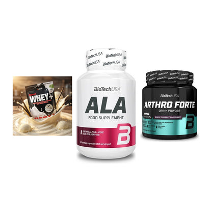 Regenerations-Set: Sinob Honest + BioTech ALA + BioTech Arthro – alle enthaltenen Artikel