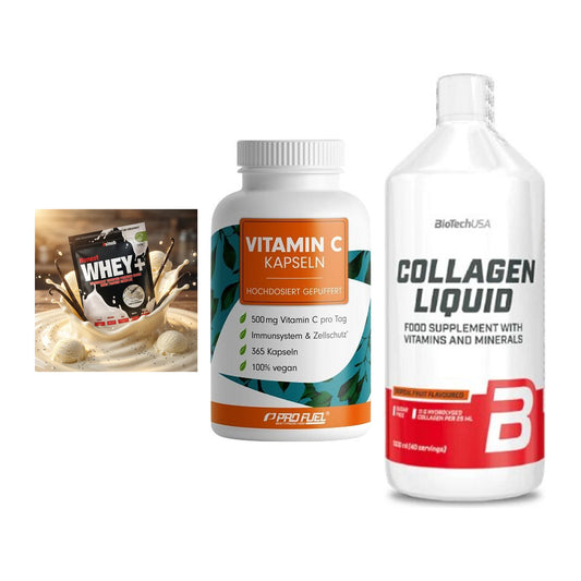 Regenerations-Set: Sinob Honest + ProFuel Vitamin + BioTech Collage – alle enthaltenen Artikel