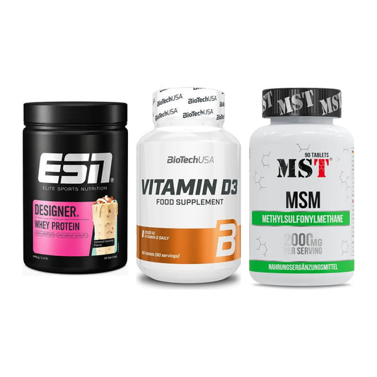 Regenerations-Set: ESN Designer + BioTech Vitamin + MST MSM 2000 / – alle enthaltenen Artikel