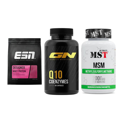 Regenerations-Set: ESN Designer + GN Q10 Health + MST MSM 2000 / – alle enthaltenen Artikel
