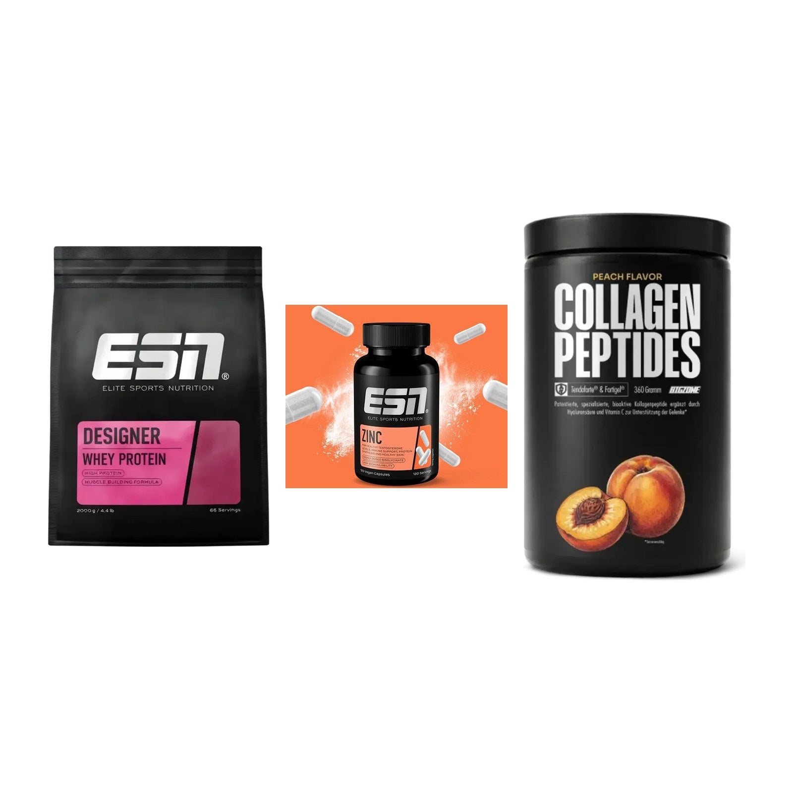 Regenerations-Set: ESN Designer + ESN Zinc + Big Zone – alle enthaltenen Artikel