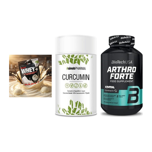 Regenerations-Set: Sinob Honest + Sinob Curcumin + BioTech Arthro – alle enthaltenen Artikel