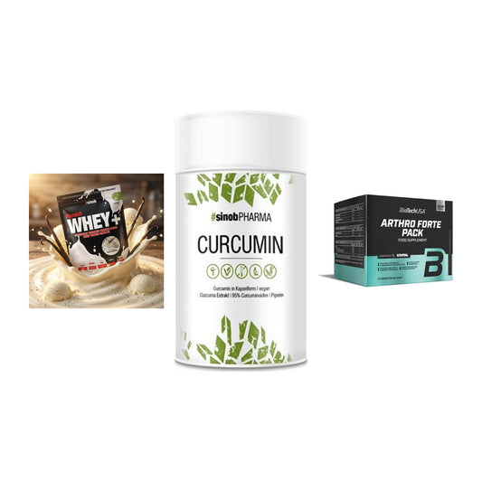 Regenerations-Set: Sinob Honest + Sinob Curcumin + BioTech Arthro – alle enthaltenen Artikel